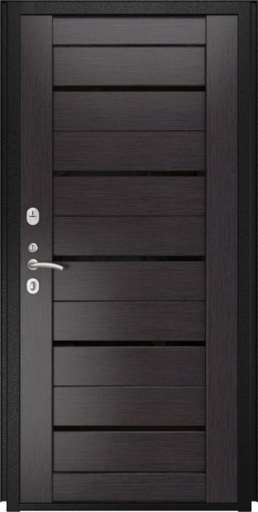 Товар Дверь ДвериПРО Модель L-46 СБ-1 (лак.черное, 16мм, венге) DPRO195826