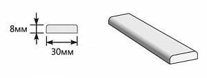 Товар Притворная планка 2000x30x8 BRK4428
