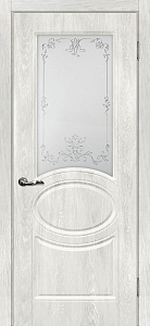 Товар Межкомнатная дверь Сиена-1 Дуб жемчужный